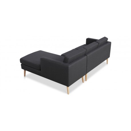 Novelty ch. sofa højrevendt - Koksgrå Inari 95