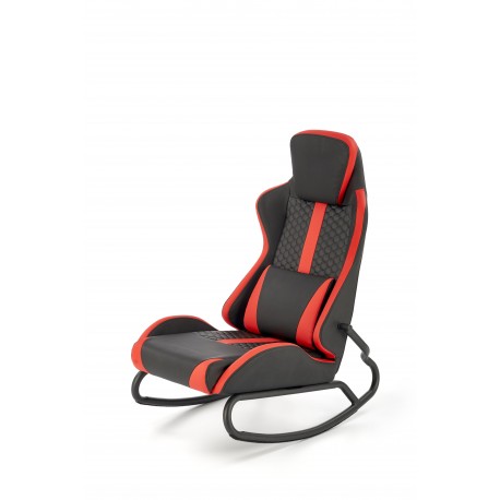 GAMER stol, Sort/rød