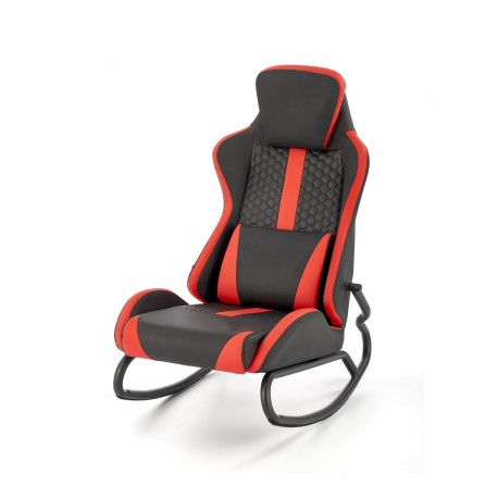 GAMER stol, Sort/rød