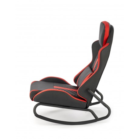 GAMER stol, Sort/rød