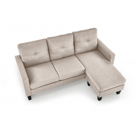GERSON sofa med osmannisk, - Beige