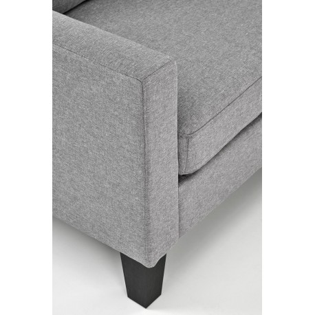 GERSON sofa med skammel, - Grå