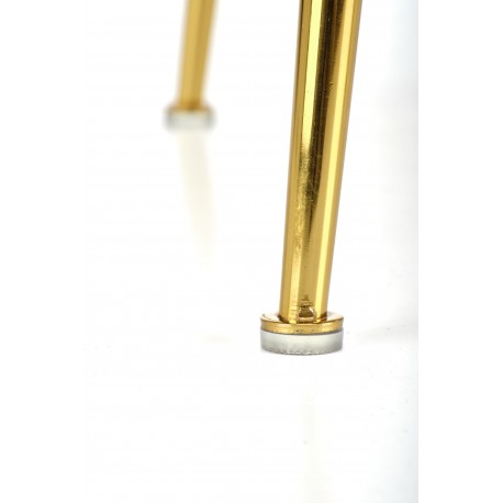 H116 Barstol, Creme/guld
