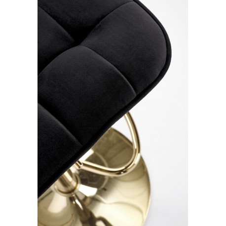 H120 Barstol - Guld / Sort