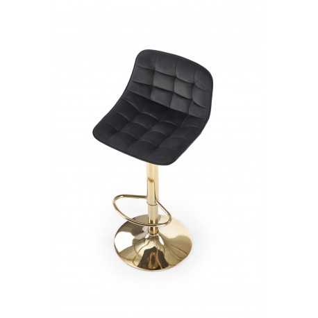 H120 Barstol - Guld / Sort