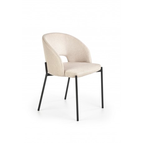 K373 Spisebordsstol Beige