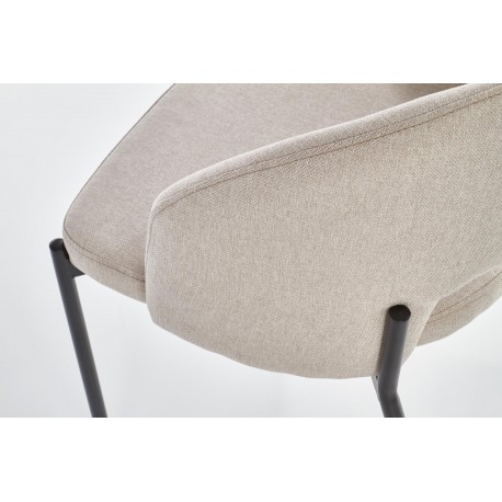 K373 Spisebordsstol Beige