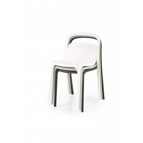 K490 Spisebordsstol - Hvid