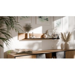 OVO Hylde Mørk Beton/Uregelet Eg