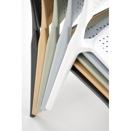 K514 Spisebordsstol - Orange