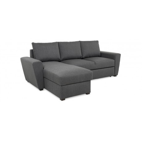 Canape Deluxe vendbar chaiselong sovesofa - Pocket fjedring