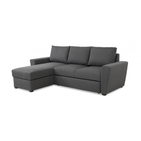 Canape Deluxe vendbar chaiselong sovesofa - Pocket fjedring