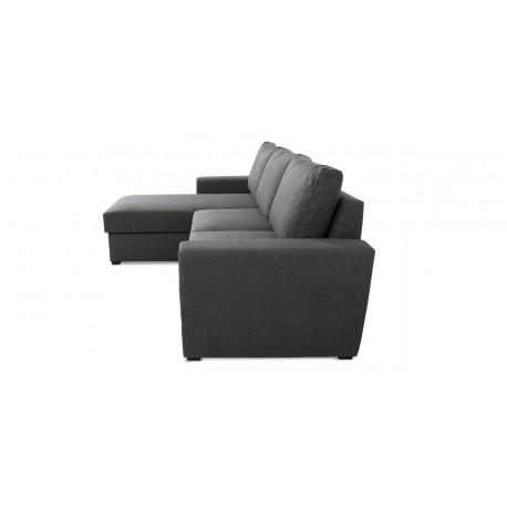 Canape Deluxe vendbar chaiselong sovesofa - Pocket fjedring