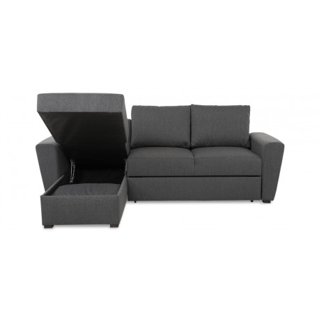 Canape Deluxe vendbar chaiselong sovesofa - Pocket fjedring