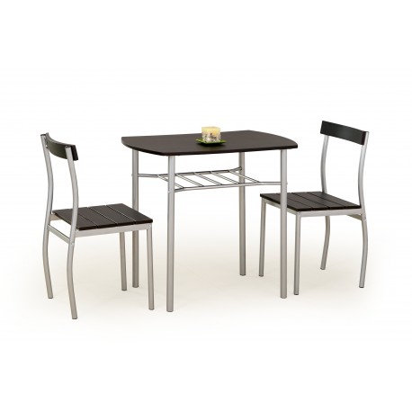 LANCE bord + 2 stole - wenge