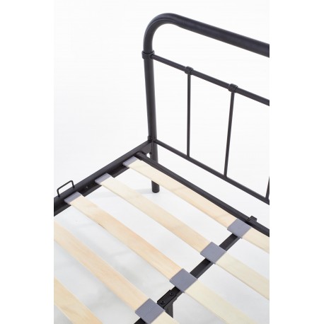 LINA 120x200 Metalseng - Sort