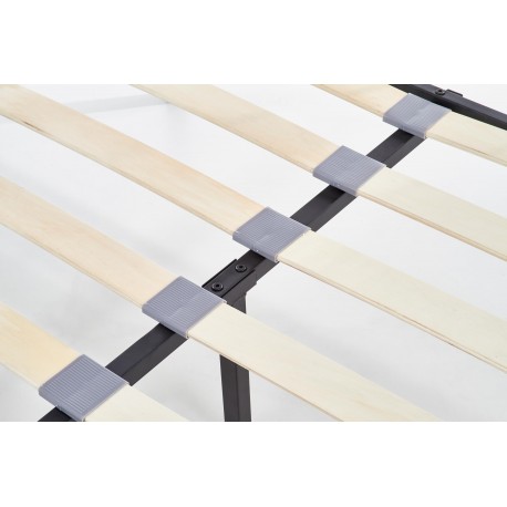 LINA 120x200 Metalseng - Sort
