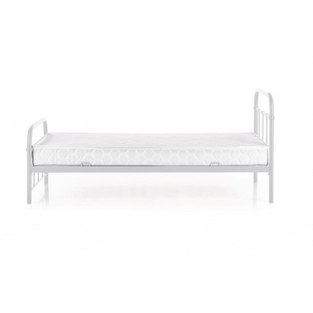 LINA 90x200 metalseng - Hvid