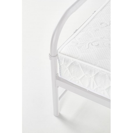 LINA 90x200 metalseng - Hvid