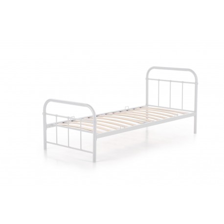 LINA 90x200 metalseng - Hvid