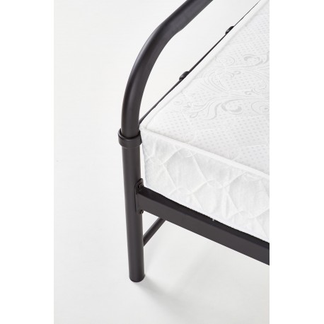 LINA 90x200 Metalseng - Sort