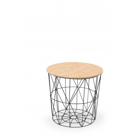 MARIFFA sofabord, - Natur / Sort