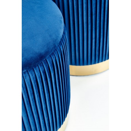MONTY sæt med to skamler: - mørkeblå
