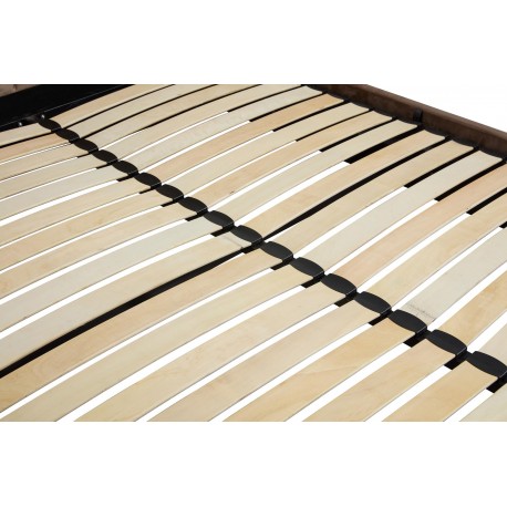 PALAZZO 160x200 seng med opbevaring - Beige/guld