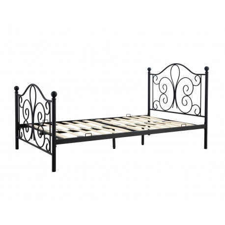 PANAMA Metalseng 120x200cm - Sort