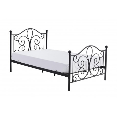 PANAMA Metalseng 120x200cm - Sort