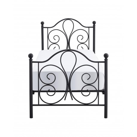 PANAMA metalseng 90x200cm - Sort