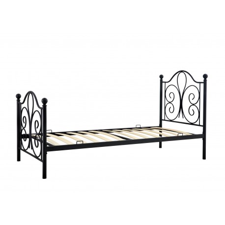 PANAMA metalseng 90x200cm - Sort
