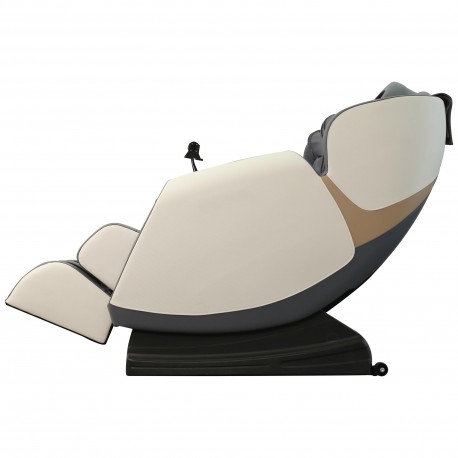SOLARIA massagestol / varmefunktion / farver: Creme / Grå / guld