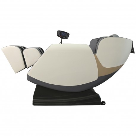 SOLARIA massagestol / varmefunktion / farver: Creme / Grå / guld