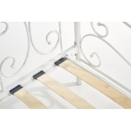 SUMATRA metalseng 90x200cm - Hvid