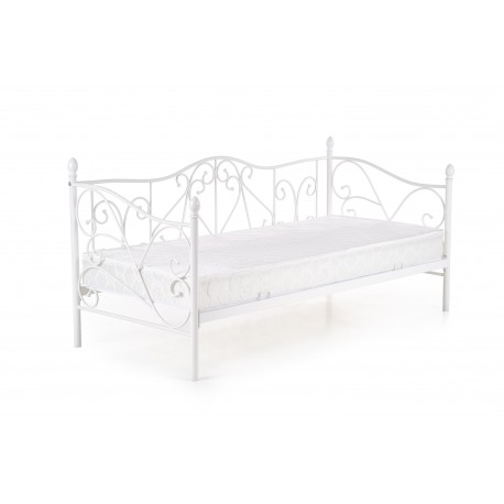 SUMATRA metalseng 90x200cm - Hvid