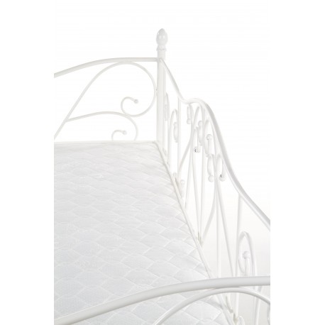 SUMATRA metalseng 90x200cm - Hvid