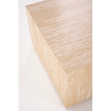 TRAVERTINO KWADRAT sofabord, travertin