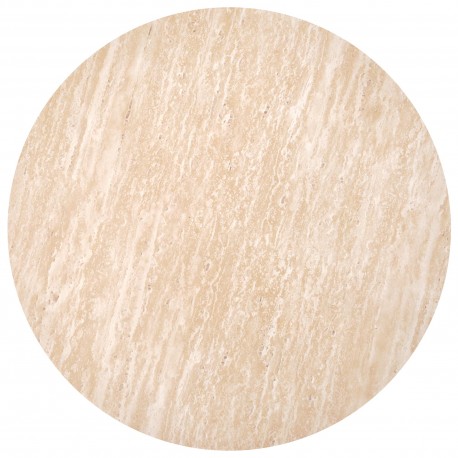 TRAVERTINO OKR?G?A sofabord, travertin