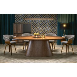 VAGNER Spisebord 220x98cm - Valnød