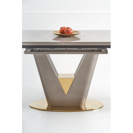 VALENTINO bord lys Grå/guld