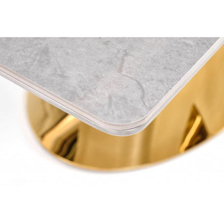 VALENTINO bord lys Grå/guld