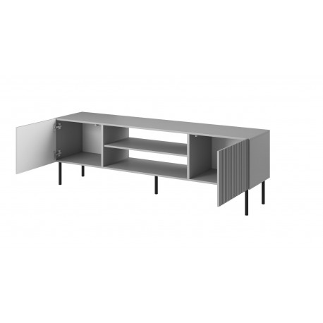 ASENSIO RTV-1 TV bord, lyseGrå / Sort
