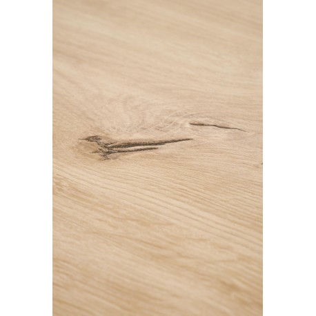 BAGIO Spisebord 120-160 cm med udtræk - Håndværksmæssig eg
