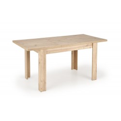 BAGIO Spisebord 120-160 cm med udtræk - Håndværksmæssig eg
