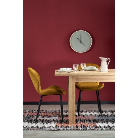 BAGIO Spisebord 120-160 cm med udtræk - Håndværksmæssig eg