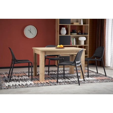 BAGIO Spisebord 120-160 cm med udtræk - Håndværksmæssig eg