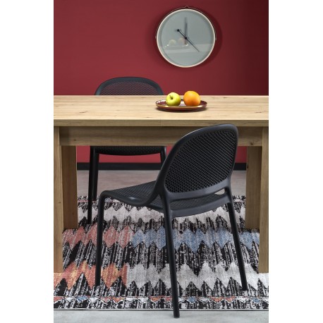 BAGIO Spisebord 120-160 cm med udtræk - Håndværksmæssig eg