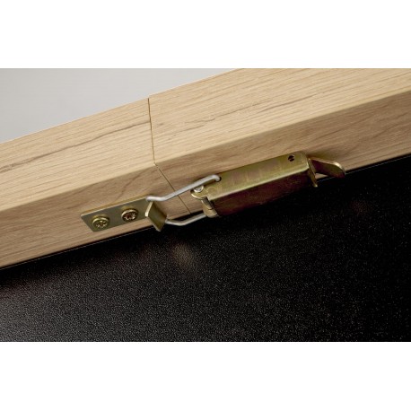 BAGIO Spisebord med udtræk, Artisan Eg / Sort