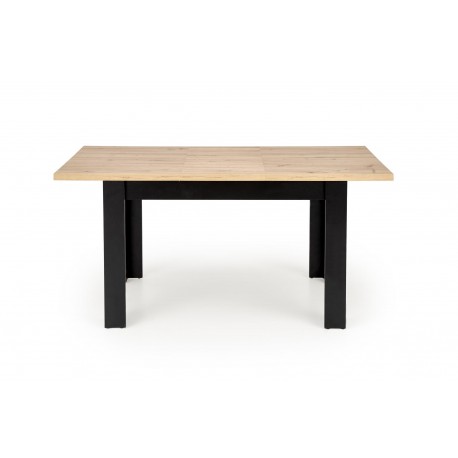 BAGIO Spisebord med udtræk, Artisan Eg / Sort